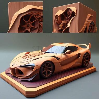 3D model Gran Turismo 6 Toyota FT 1 Concept game (STL)